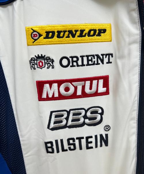 スバル（スバル）スバル (スバル) モータースポーツチームジャージ ブルー×ホワイト サイズ:M 未使用品の古着・服飾アイテム