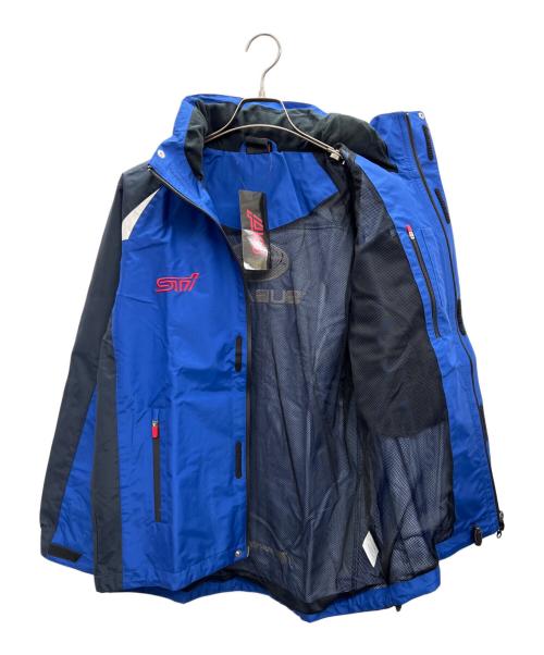 スバル（スバル）スバル (スバル) (-) STIチームジャケット ブルー サイズ:M 未使用品の古着・服飾アイテム