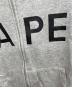 中古・古着 BAPE BY A BATHING APE (ベイプバイアベイシングエイプ) ジップパーカー グレー サイズ:M：10000円