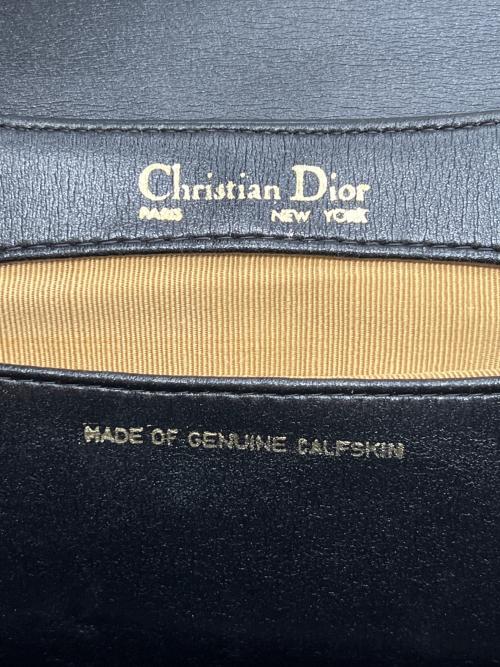 Christian Dior（クリスチャン ディオール）Christian Dior (クリスチャン ディオール) チェーンショルダーバッグ ブラックの古着・服飾アイテム