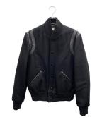 Saint Laurent Parisサンローランパリ）の古着「ウールテディジャケット」｜ブラック