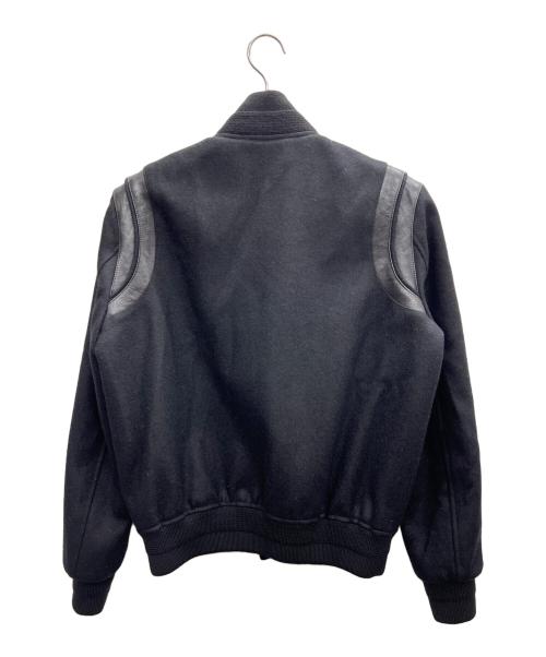 Saint Laurent Paris（サンローランパリ）Saint Laurent Paris (サンローランパリ) ウールテディジャケット ブラック サイズ:46の古着・服飾アイテム