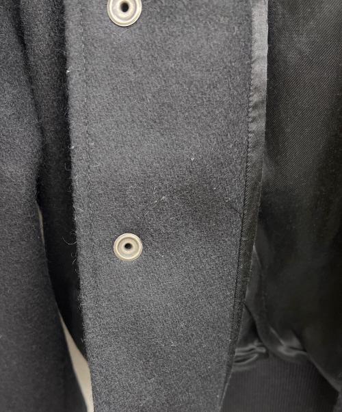Saint Laurent Paris（サンローランパリ）Saint Laurent Paris (サンローランパリ) ウールテディジャケット ブラック サイズ:46の古着・服飾アイテム