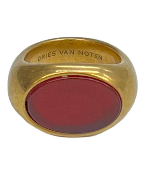 DRIES VAN NOTEN（ドリスヴァンノッテン）DRIES VAN NOTEN (ドリスヴァンノッテン) リング レッド サイズ:Mの古着・服飾アイテム