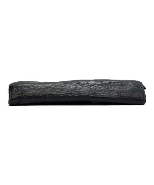 CHROME HEARTS（クロムハーツ）CHROME HEARTS (クロムハーツ) ジュディウォレット クロスボールボタン ブラックの古着・服飾アイテム