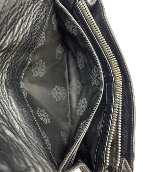 CHROME HEARTS（クロムハーツ）CHROME HEARTS (クロムハーツ) ジュディウォレット クロスボールボタン ブラックの古着・服飾アイテム