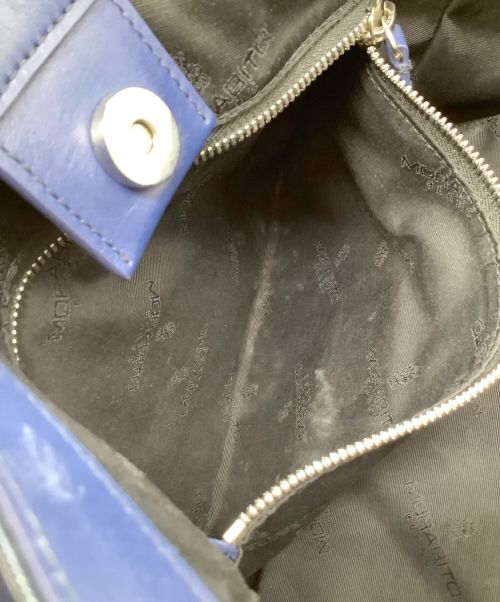 MORABITO（モラビト）MORABITO (モラビト) ナイロンワンショルダーバッグ ブルーの古着・服飾アイテム