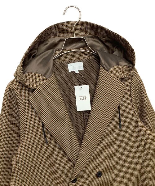 D-VEC（ディーベック）D-VEC (ディーベック) フーディダブルチェスターコート ブラウン サイズ:M 未使用品の古着・服飾アイテム