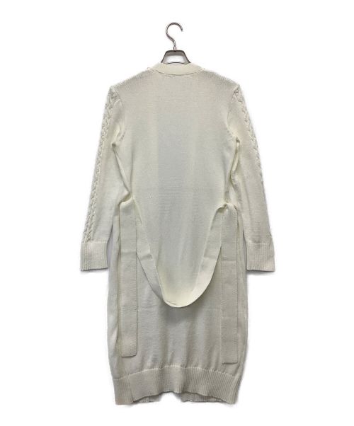 D-VEC（ディーベック）D-VEC (ディーベック) ニットカーディガン ホワイト サイズ:1の古着・服飾アイテム