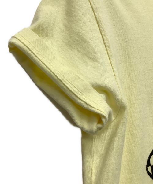 PEANUTS×TMT（ピーナッツ×ティーエムティー）PEANUTS×TMT (ピーナッツ×ティーエムティー) JERSEY(BORN TO SURF) Tシャツ イエロー サイズ:Mの古着・服飾アイテム