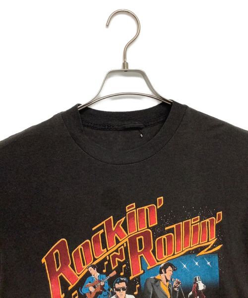 HARLEY-DAVIDSON（ハーレーダビッドソン）HARLEY-DAVIDSON (ハーレーダビッドソン) [古着]80'sバイカーT SPEED LIMIT70 ブラック サイズ:表記無しの古着・服飾アイテム