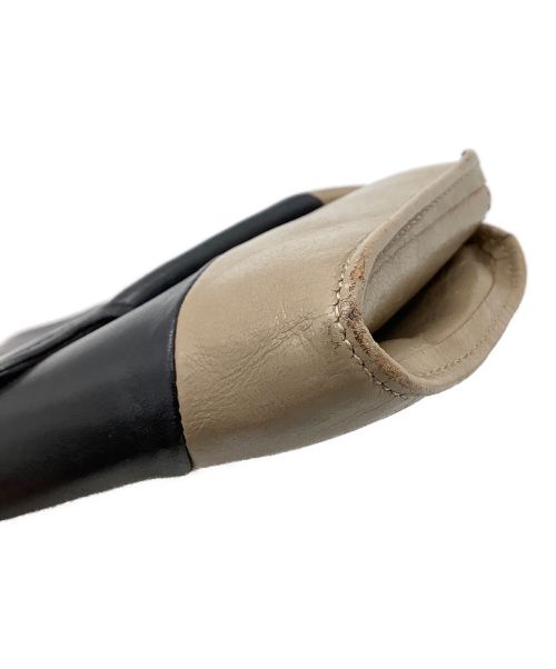 HIROKO HAYASHI（ヒロコ ハヤシ）HIROKO HAYASHI (ヒロコ ハヤシ) 長財布 ベージュ×ブラックの古着・服飾アイテム