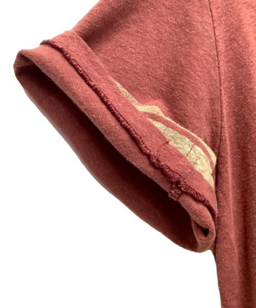 VICTIM（ヴィクティム）VICTIM (ヴィクティム) 半袖カットソー レッド サイズ:Mの古着・服飾アイテム