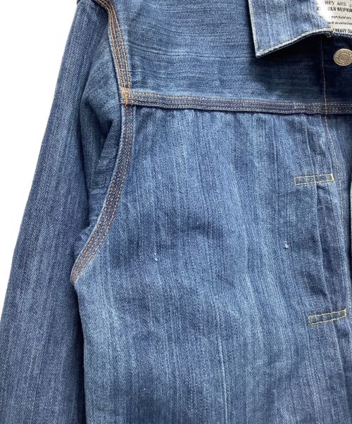 STUDIO D'ARTISAN（ステュディオダルチザン）STUDIO D'ARTISAN (ステュディオダルチザン) 1st typeデニムジャケット インディゴ サイズ:40の古着・服飾アイテム