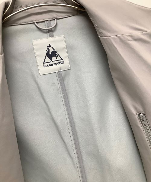 le coq sportif（ルコックスポルティフ）le coq sportif (ルコックスポルティフ) テーラードジャケット グレー サイズ:Oの古着・服飾アイテム