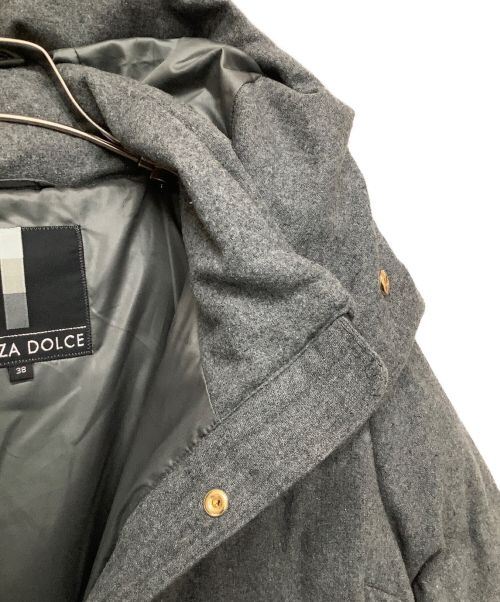 STANZA DOLCE（スタンザドルチェ）STANZA DOLCE (スタンザドルチェ) ダウンコート グレー サイズ:Mの古着・服飾アイテム