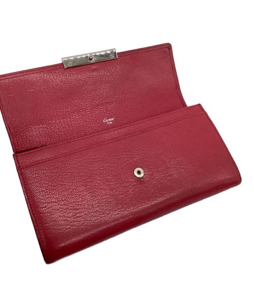 Cartier（カルティエ）Cartier (カルティエ) 長財布 ピンクの古着・服飾アイテム