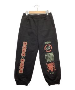 正規 アレキサンダーマックイーン 薔薇 装飾 スウェットパンツ 正規 アレキサンダーマックイーン 薔薇 装飾 スウェットパンツ