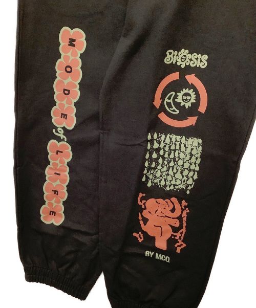 McQ Alexander McQueen（マックキュー アレキサンダーマックイーン）McQ Alexander McQueen (マックキュー アレキサンダーマックイーン) スウェットパンツ ブラック サイズ:XLの古着・服飾アイテム