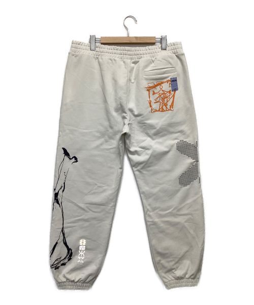 McQ Alexander McQueen（マックキュー アレキサンダーマックイーン）McQ Alexander McQueen (マックキュー アレキサンダーマックイーン) スウェットパンツ ホワイト サイズ:XLの古着・服飾アイテム