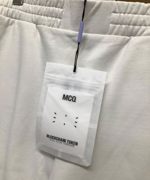 McQ Alexander McQueen（マックキュー アレキサンダーマックイーン）McQ Alexander McQueen (マックキュー アレキサンダーマックイーン) スウェットパンツ ホワイト サイズ:XLの古着・服飾アイテム