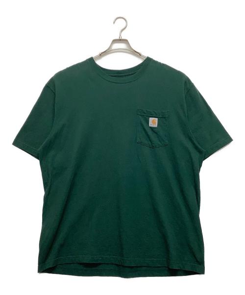 CarHartt（カーハート）CarHartt (カーハート) 半袖カットソー オリーブ サイズ:XLの古着・服飾アイテム