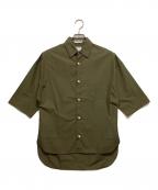 MADISON BLUEマディソンブルー）の古着「半袖シャツ」｜カーキ