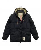 SVG ARCHIVES BY NEIGHBORHOODエスブイジーアーカイブス バイ ネイバーフッド）の古着「ダウンジャケット」｜ベージュ×ブラック