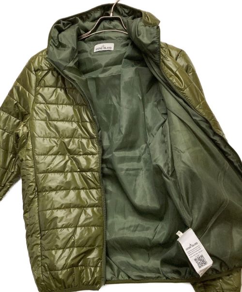 STONE ISLAND（ストーンアイランド）STONE ISLAND (ストーンアイランド) 中綿ジャケット オリーブ サイズ:Lの古着・服飾アイテム