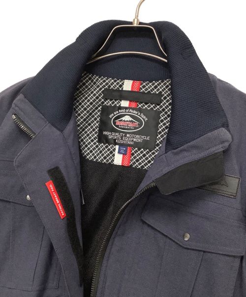 KUSHITANI（クシタニ）KUSHITANI (クシタニ) ジャケット ネイビー サイズ:XLの古着・服飾アイテム