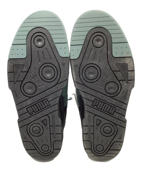 PUMA（プーマ）PUMA (プーマ) ローカットスニーカー グリーン×ブラック サイズ:26.5cmの古着・服飾アイテム
