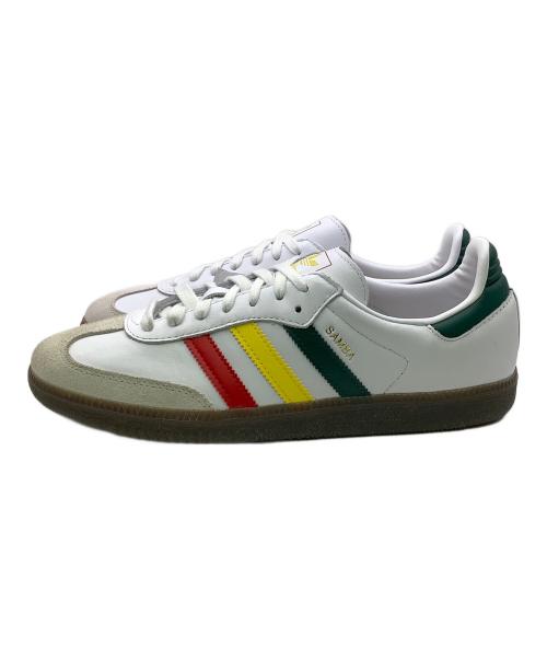 adidas（アディダス）adidas (アディダス) SAMBA OG ホワイト×レッド サイズ:26.5cmの古着・服飾アイテム