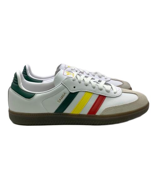 adidas（アディダス）adidas (アディダス) SAMBA OG ホワイト×レッド サイズ:26.5cmの古着・服飾アイテム