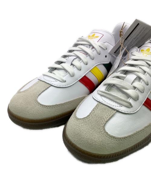 adidas（アディダス）adidas (アディダス) SAMBA OG ホワイト×レッド サイズ:26.5cmの古着・服飾アイテム