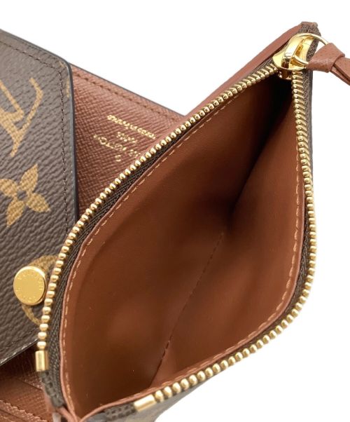 LOUIS VUITTON（ルイ ヴィトン）LOUIS VUITTON (ルイ ヴィトン) ポルトフォイユ･ヴィクトリーヌ ブラウンの古着・服飾アイテム