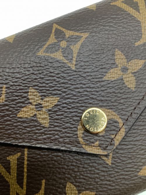 LOUIS VUITTON（ルイ ヴィトン）LOUIS VUITTON (ルイ ヴィトン) ポルトフォイユ･ヴィクトリーヌ ブラウンの古着・服飾アイテム