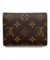 LOUIS VUITTON (ルイ ヴィトン) ポルトフォイユ･ヴィクトリーヌ ブラウン：35000円