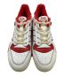 中古・古着 adidas (アディダス) スニーカー ホワイト×レッド サイズ:27.5cm：3000円