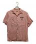 STYLE EYES（スタイルアイズ）の古着「ボーリングシャツ」｜ピンク