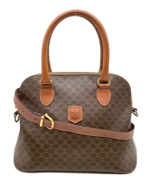 CELINE（セリーヌ）CELINE (セリーヌ) ハンドバッグ ブラウンの古着・服飾アイテム