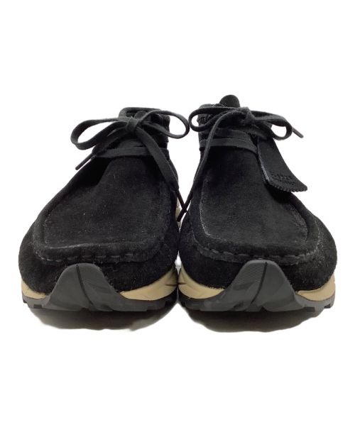 CLARKS（クラークス）CLARKS (クラークス) ブーツ ブラック×ベージュ サイズ:27cmの古着・服飾アイテム