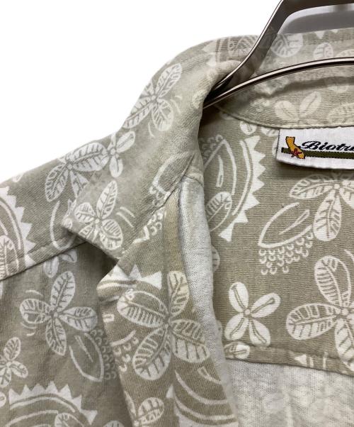 BIOTRIBE（バイオトライプ）BIOTRIBE (バイオトライプ) 半袖シャツ ベージュ サイズ:Sの古着・服飾アイテム