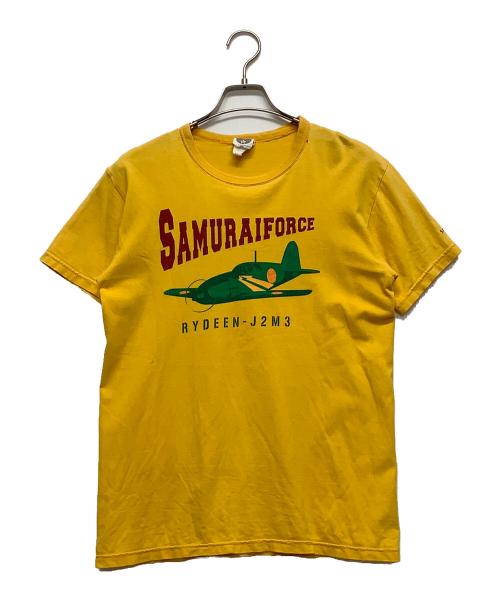 SAMURAI JEANS（サムライジーンズ）SAMURAI JEANS (サムライジーンズ) 半袖カットソー イエロー サイズ:記載なしの古着・服飾アイテム