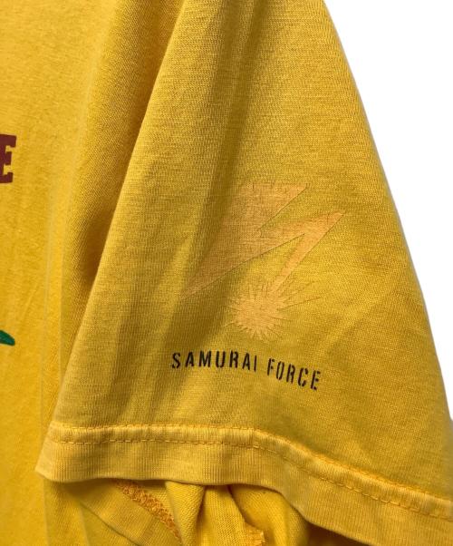 SAMURAI JEANS（サムライジーンズ）SAMURAI JEANS (サムライジーンズ) 半袖カットソー イエロー サイズ:記載なしの古着・服飾アイテム