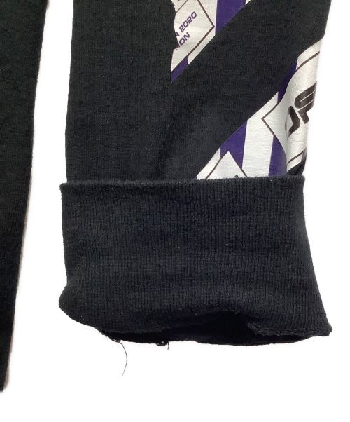 OFFWHITE（オフホワイト）OFFWHITE (オフホワイト) カットソー ブラック サイズ:Sサイズの古着・服飾アイテム