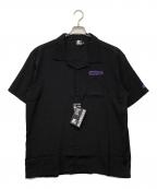 STARTERスターター）の古着「ボーリングシャツ」｜ブラック