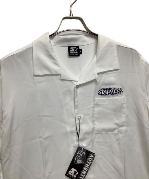 STARTER（スターター）STARTER (スターター) ボーリングシャツ ホワイト サイズ:Mの古着・服飾アイテム