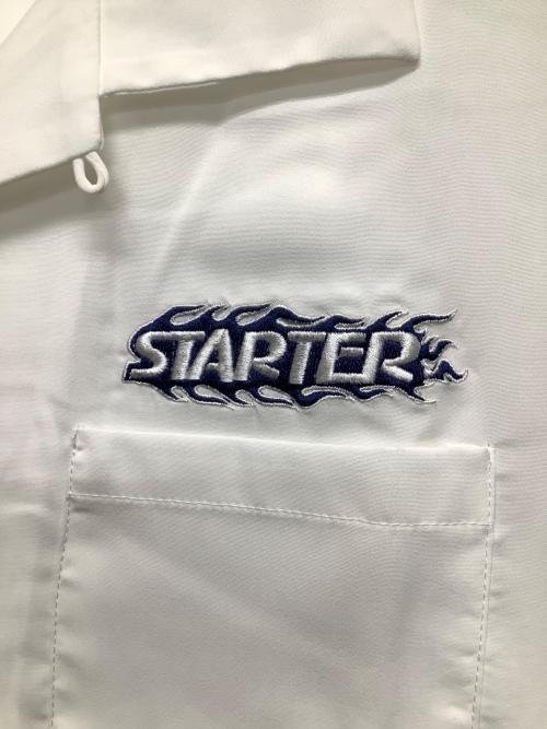 STARTER（スターター）STARTER (スターター) ボーリングシャツ ホワイト サイズ:Mの古着・服飾アイテム
