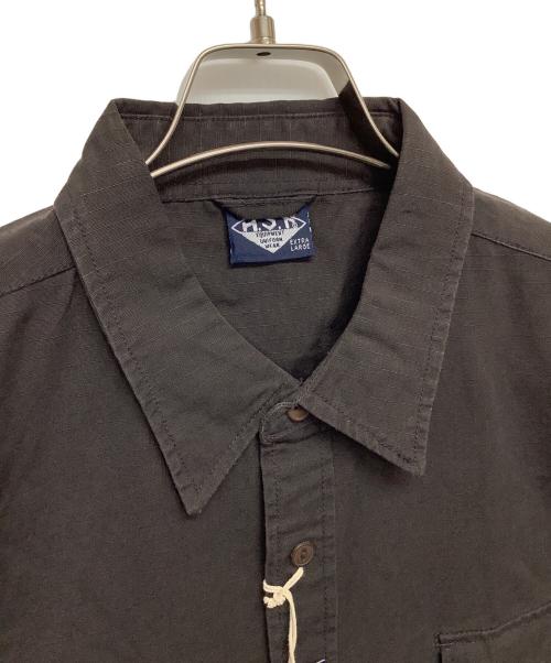 HST（ヒューストン）HST (ヒューストン) ワークシャツ チャコールグレー サイズ:XLの古着・服飾アイテム