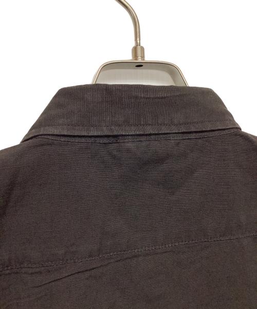 HST（ヒューストン）HST (ヒューストン) ワークシャツ チャコールグレー サイズ:XLの古着・服飾アイテム